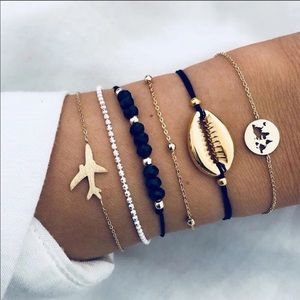 6 Piece Wonderlust Bracelet set